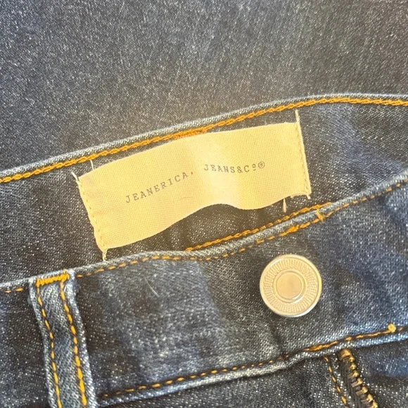 Jeanerica “Blue 2 Weeks” Dark Blue Denim Jeans - Picture 2 of 6